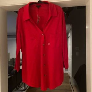 EXPRESS long sleeve button down shirt